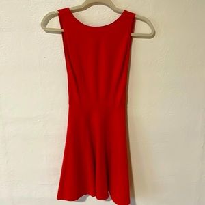 American apparel size S red